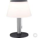 Paulmann 94309 Lillesol LED Tischleuchte IP44 3000K 45lm Edelstahl