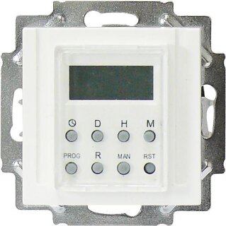 EGB 088305 Elektronische Zeitschaltuhr V55 reinweiß K55UHR/04