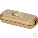 5x Arditi - Schnurschalter 1-polig gold 250V/2A 02832