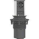Bachmann Elevator 1x Schuko 2x USB-A Einbausteckdose