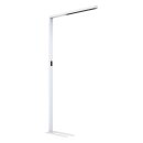 SLW3 LED Stehleuchte Büroleuchte 80W weiß UGR 3000K-5700K inkl. Sensor + dimmbar