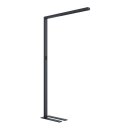 SLB3 LED Stehleuchte Büroleuchte 80W up&down (55W u. 25W) schwarz UGR 3000K-5700K 11000lm inkl. Bewegungs- u. Tageslichtsensor, dimmbar