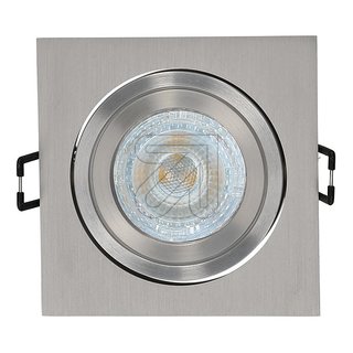 GreenLED 4321 Einbaustrahler quadr., schwenkbar, Alu