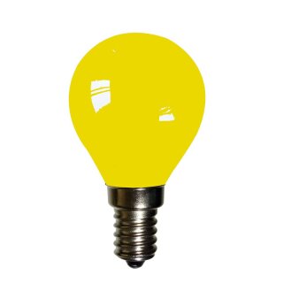 P14GE LED Filament Tropfen 2W E14 gelb