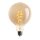 FG12518R LED G125 Spiral Globe Rauchglas 5W E27 1800K extra warmweiß