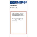 FST4518R LED ST64 Spiral Rauchglas 5W E27 1800K extra...