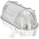 EGB 64000000 Oval-Armatur IP44 max. 60W weiß Schiffsarmatur