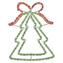 Ledvance Weihnachtsbeleuchtung Fensterdeko 8,8W 170lm rot grün