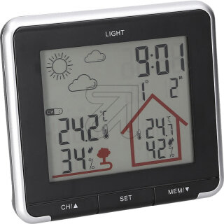 TFA Funk-Wetterstation LIFE 35.1153.01 schwarz