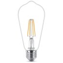 Philips LED Filament Leuchtmittel Edison ST64 5,5W = 40W E27 klar 470lm warmweiß 2700K DIMMBAR -AUSLAUF-