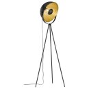 Wofi Stehleuchte Mona Schwarz/Gold max. 40W E27 ohne...