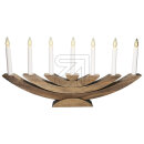 STARtrading - Fensterleuchter Navida braun 219-07