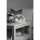 KonstSmide LED Holzsilhouette Häuser und Rentiere 3280-210