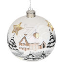 Heinz Handelskontor - LED-Glaskugel Winterlandschaft...