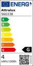 Attralux LED Tropfen 3,2W = 25W E14 matt 250lm 827...