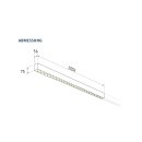 LeuchTek LL12-36WU-NW BÜROLEUCHTE SERIE LL Weiß 36W 3600lm 4000K 1200mm