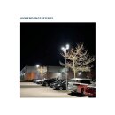 LeuchTek SOF-60W-PW SOLAR-FLUTLICHTSTRAHLER SERIE SOF Grau 6W 5700K 1020lm