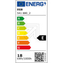 10x EGB 54188000 LED Glasröhre 120lm/W L1200mm 18W 2160lm 4000K Glass Edition, ohne PET-Mantel