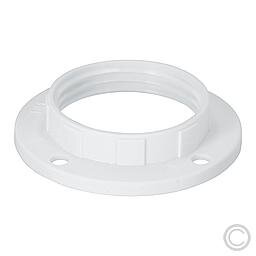 5x electroplast Iso-Fassungs-Ring E14 weiß