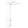 TLMW1 LED Tischleuchte Anbauleuchte 2x40W 4000K weiß UGR<18  Sensor+Touch dimmbar