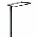 TLMB1 LED Tischleuchte Anbauleuchte 2x40W 4000K schwarz UGR<18  Sensor+Touch dimmbar
