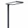 TLMB1 LED Tischleuchte Anbauleuchte 2x40W 4000K schwarz UGR<18  Sensor+Touch dimmbar
