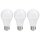 3x Müller-Licht LED Leuchtmittel A60 Birne 4,9W = 40W E27 matt 470lm warmweiß 2700K 200°