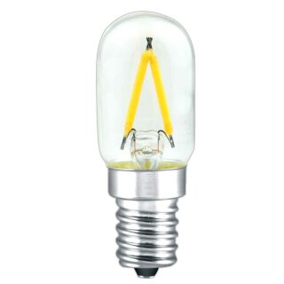 T221527 LED Filament Röhre T22 1,5W 827 E14 klar 180lm warmweiß