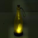 Eglo LED Glas Solarflasche 25cm lang 0,06W Gelb...