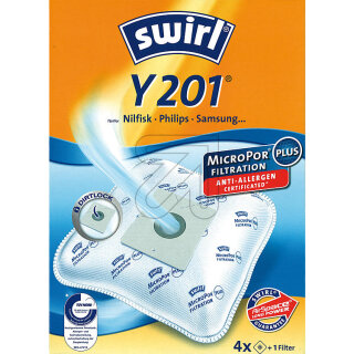 Staubbeutel Swirl Y 201 MicroPor  Auslauf