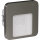 ZAMEL LED Einbauleuchte MOZA stahl 3100K 01-221-22