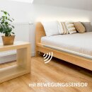 Liteso LED Sensor USB Strip Nachtlicht Set 1,2m warmweiß 3000K 2,4W IP44 mit Bewegungsmelder