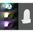 Müller-Licht LED Nachtlicht für Steckdose Bunda RGB bunt Dämmerungssensor