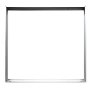 AR6262S Aufbaurahmen für LED Panel 62x62cm Silber