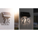 Paulmann Solar-Hausnummernleuchte schwarz IP44 94694