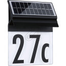 Solar-Hausnummernleuchte schwarz IP44 94694