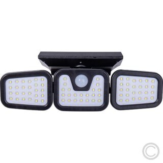 NÄVE LED-Solar-Außenwandleuchte Pacita 1394522 schwarz
