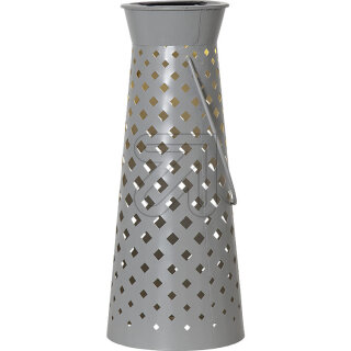 Star Trading - LED-Solar-Dekoleuchte Romby grau 482-69