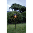 Star Trading - LED-Solar-Flammenleuchte Flame schwarz 480-05-1