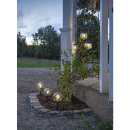 Star Trading - LED-Solar-Kugel Globe 3er Set schwarz 482-14