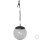 Star Trading - LED-Solar-Kugel Globe 3er Set schwarz 482-14