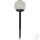Star Trading - LED-Solar-Wegeleuchte Globe 3er Set schwarz 482-15