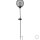 Star Trading - LED-Solarstab Sunlight schwarz 482-58