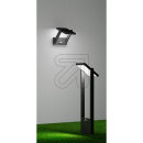 EVN Solar-LED-Wandleuchte anthrazit mit BWM PAS541502