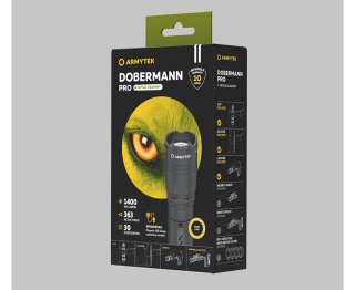 ARMYTEK PREDATOR PRO MAGNET USB 1400lm 494m Reichweite (WARM)