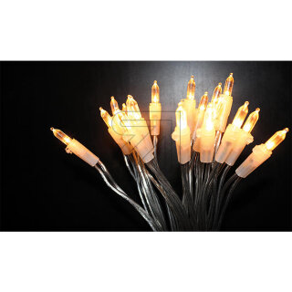 EGB 86559000 LED-Lichterkette 50 LEDs transparent/bernstein