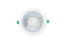 Sylvania 0030551 Insaver Slim LED-Einbaudownlight IP44 UGR<19, 4,9-16W 4000K 230V, Abstr.< 70°, 8 Leistungsstufen