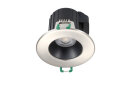 Sylvania 0005177 LED-Einbaustrahler IP65, 9W 4000K, alu geb./schw. 230V, Abstr.< 40°, dimmbar