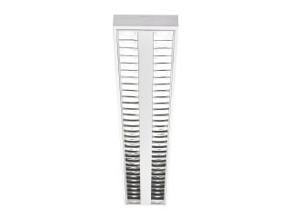 Sylvania 0051491 LED-Raster-Anbauleuchte L1200mm UGR<19, 52W 4000K weiß, RANA, 2-reihig