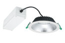 Sylvania 0030531 Insaver Slim LED-Einbaudownlight IP65 UGR<19, 20W 4000K, weiß 230V, Abstr.< 70°